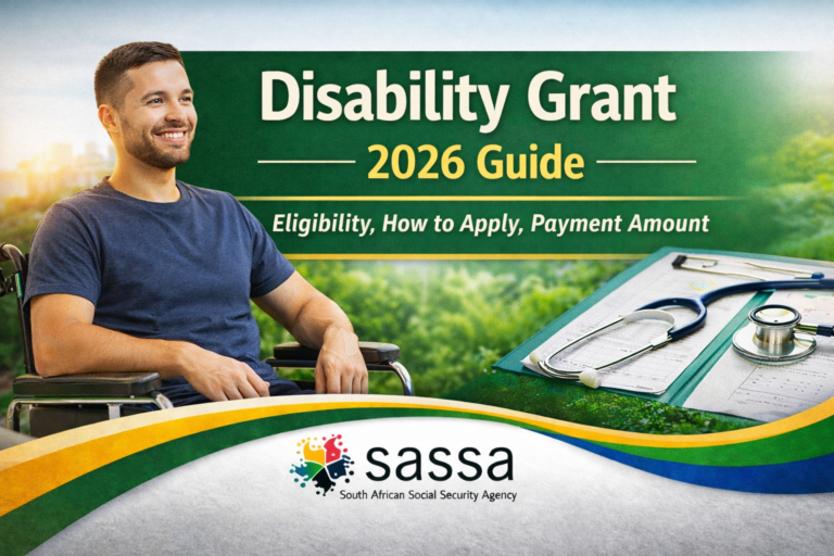 Disability Grant 2026 South Africa: How to Apply, Eligibility, Amount